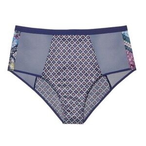 Victoria’s Secret navy patterned high waist panty briefs L large